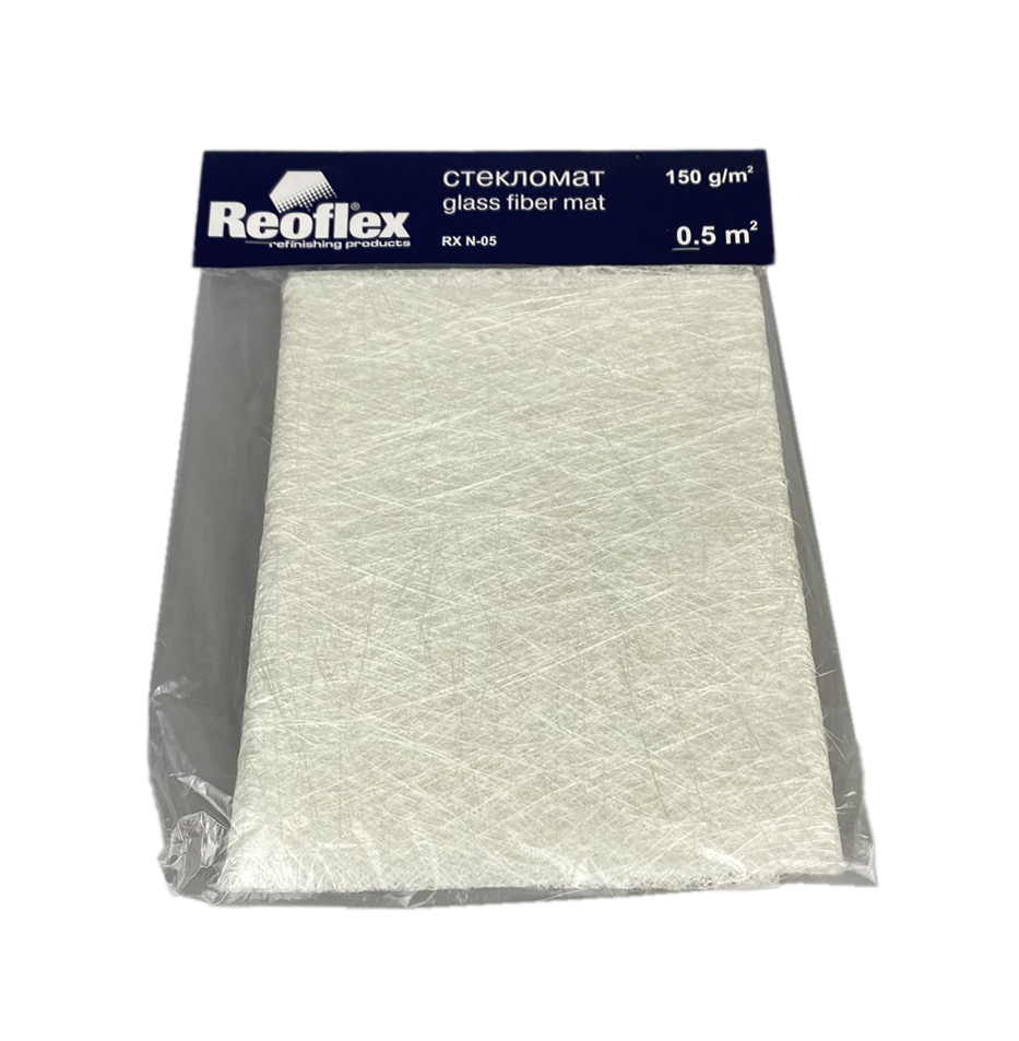 Стекломат Reoflex Glass fiber mat 150г/1м2, 0,5кв.м.