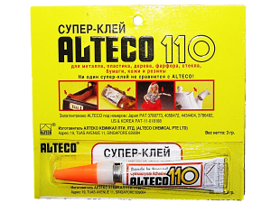 Супер-клей Alteco 3г.