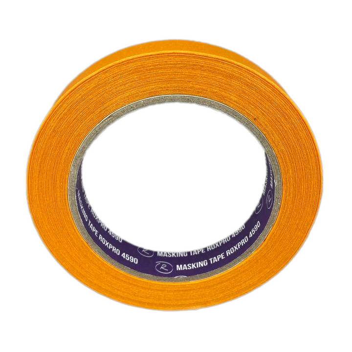 Лента малярная RoxelPro 4590 (40м18мм) оранжевая, 110 2