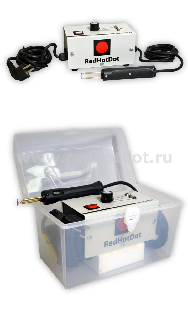 Набор для ремонта автопластиков RedHotDot HOT STAPLER