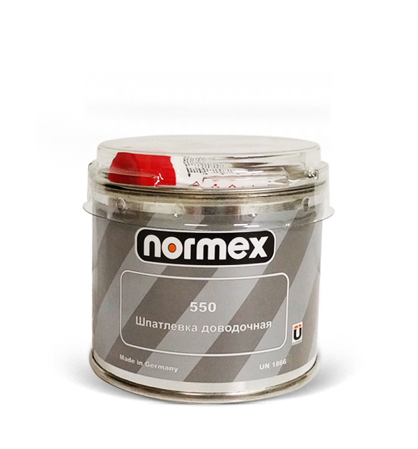 Шпатлевка Normex 550 доводочная 0,25кг с отвердителем