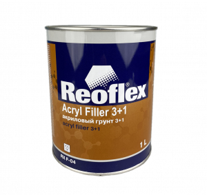 Грунт Reoflex 2К Acryl Filler 3+1 акриловый 1,0л, белый