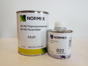 Грунт-наполнитель Normex 2К-HS Multi c/c 4+1 1л с отв. 822 0,25л