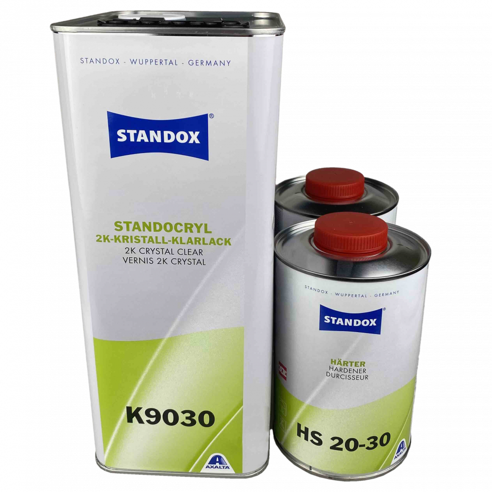 Лак Standox 2К Kristall-Klarlack 5л с отвердителем HS 20-30 2 л