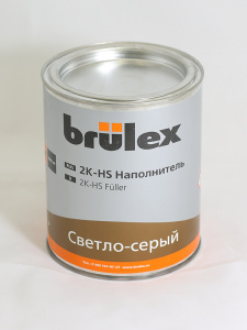 Грунт-наполнитель Brulex 2K-HS-Fuller 4+1 светло-серый 1л