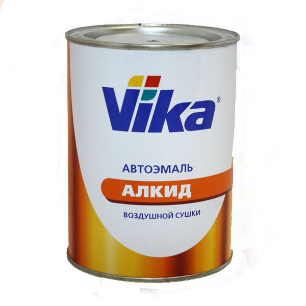 1015 Автоэмаль алкидная Vika-60 Красная 0,8 кг.