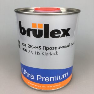 Лак Brulex 2К-НS Ultra Premium 1л без отвердителя