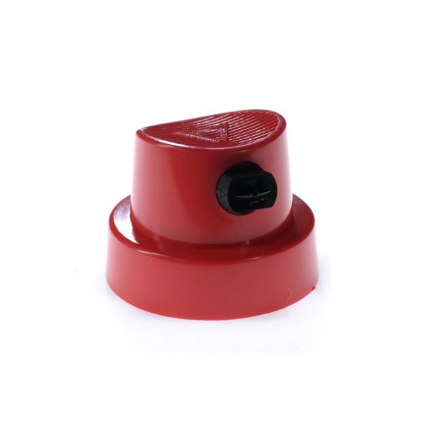 Кэп Н7 Red transversal cap красный с черной вставкой (1,2-8,0см)