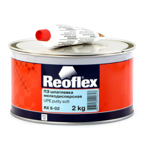 Шпатлевка Reoflex Soft мелкодисперсная, бежевая 2кг с отвердителем
