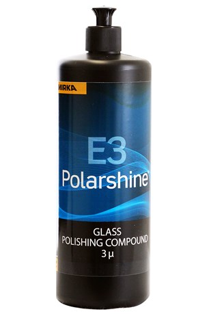 Паста полировальная Mirka Polarshine E3 Glass для полировки стекла, 1л.