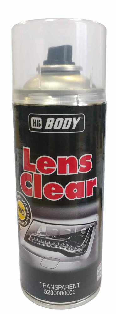 Лак в аэрозоле Body Leans Clear для оптики, 400мл