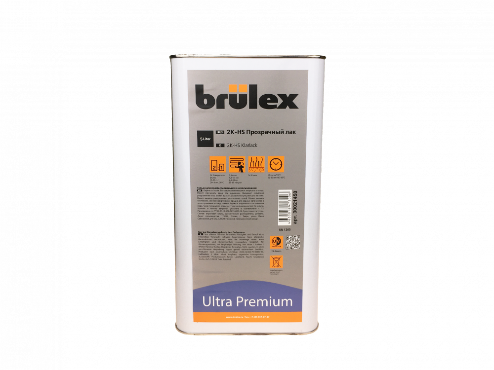 Лак Brulex 2К-НS Ultra Premium 5л без отвердителя