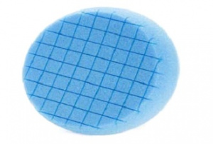Полировальник Brulex "SQUARE" на липучке 150м*25мм, синий (экстра твердый)