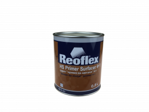 Грунт Reoflex 2К HS Primer Surfacer 4+1 акриловый "прямо на металл" (0,8л) белый