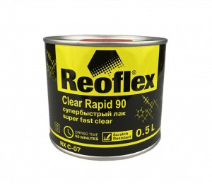 Лак Reoflex 2К Clear Rapid 90 2+1 Супербыстрый 0.5л, без отвердителя