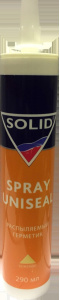 Герметик SOLID SPRAY UNISEAL распыляемый, бежевый 290 ml