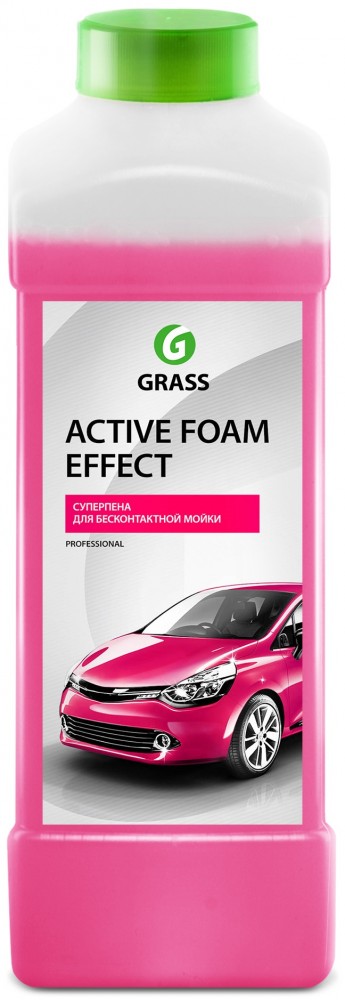 Средство моющее GraSS Active Foam Effect с эффектом снежных хлопьев 1л 