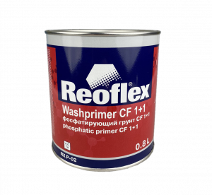 Грунт Reoflex 1К Washprimer CF фосфатирующий (0,8л) серый