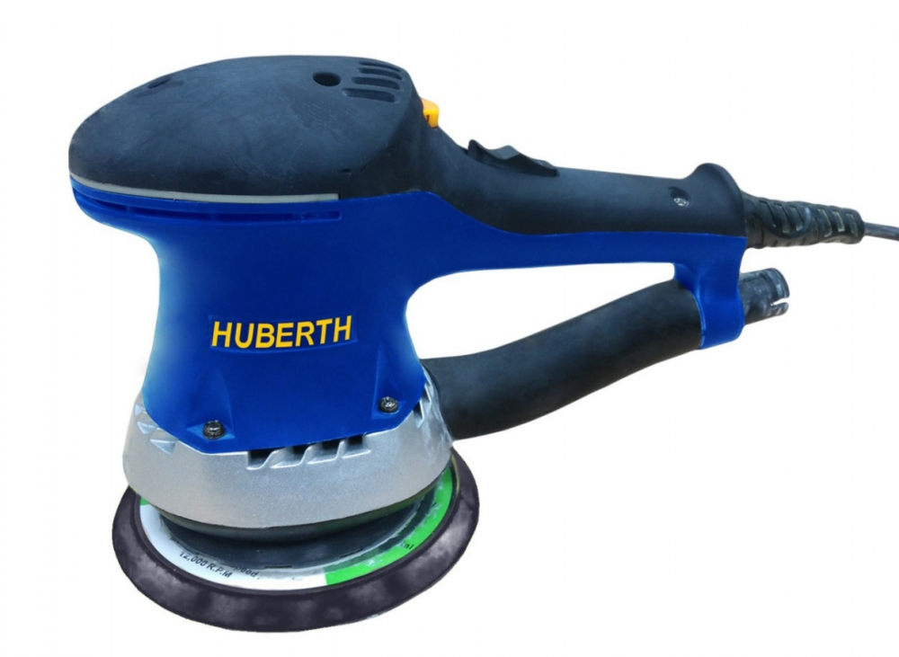 Машинка Huberth шлифовальная электрическая, подошва 150мм, эксцентрик 3мм