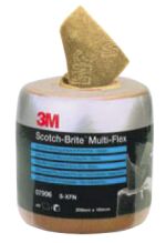 Скотч-брайт 3M Multi-Flex ультратонкий (серый) 07522/60/