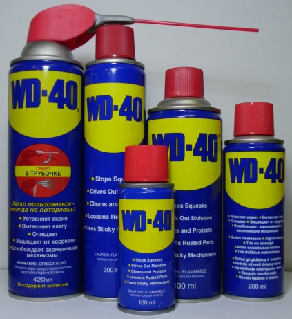 Смазка проникающая  WD-40, 420 мл