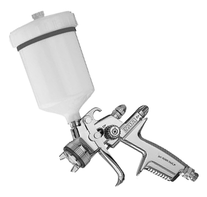 Краскопульт SATAjet 3000 HVLP, дюза 1,4мм., с быстросменным бачком 0,6л. QCC и шарнирным соединением