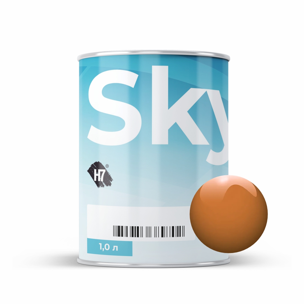 7035 MIX H7 SkyMix Transparent iron yellow, 1л