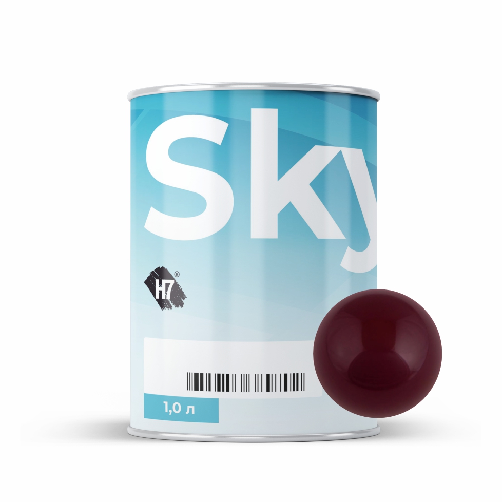 7017 MIX H7 SkyMix Transparent iron red, 1л