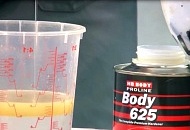Видеообзор: Применение толстослойного грунта-наполнителя HB Body 605