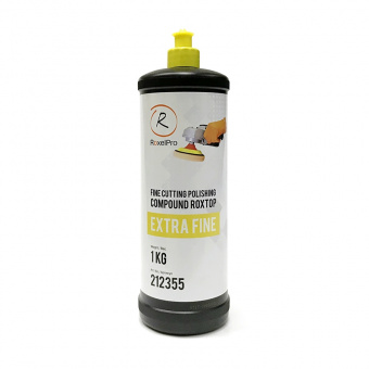 Полировальная паста RoxelPro ROXTOP EXTRA FINE тонкая (желтый колпачок), 1кг
