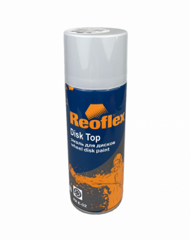 Краска в аэрозоле Reoflex Disk Top для дисков Серебристая, 520мл
