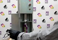 Установка полуавтомат для заправки аэрозольных баллонов с электроприводом (ПУЗП-Э) Русский Мастер