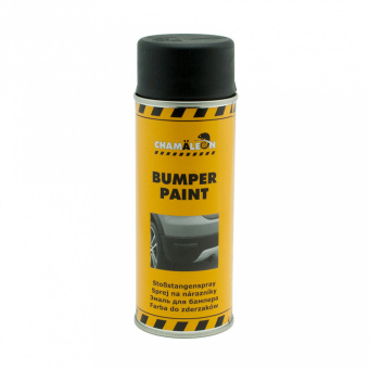 Краска в аэрозоле Chamaeleon Bumper Paint для бампера текстурная Черная 0,4л.