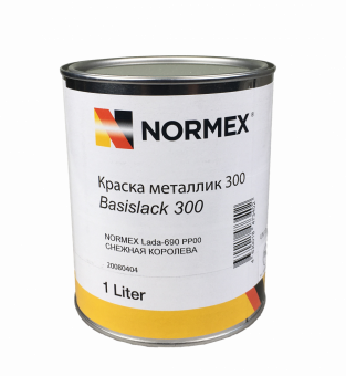690(00) Автоэмаль металлик Normex Снежная королева, 1л