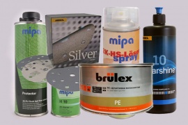 Распродажа материалов Mipa, Mirka, Brulex