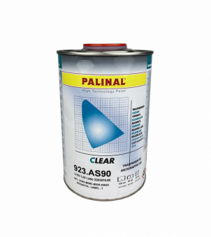 Лак PALINAL AS90 2K HS 2+1 Antiscratch акриловый прозрачный 1л, без отвердителя