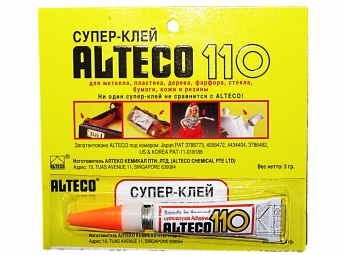 Супер-клей Alteco 3г.