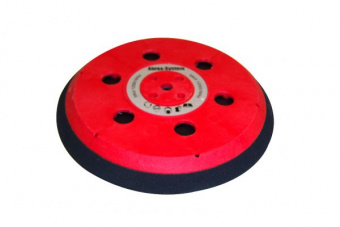 Тарелка шлифовальная Abrex средней жесткости D150, 5/16"+М8, 15 отв.