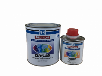 Грунт PPG D8545 Rapid-Build 0.8л + отв. 0,2л, серый