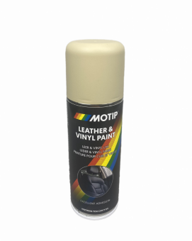 Краска в аэрозоле MOTIP для кожи, бежевая матовая, 200мл
