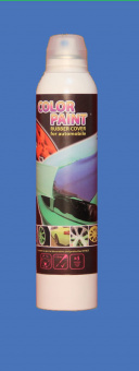 Жидкая резина Color Paint в спрее 405мл,  синяя флуоресцентная