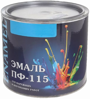 Эмаль ПФ-115, черная