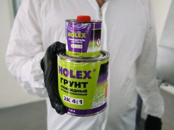 Эпоксидный антикоррозионный грунт Holex 2К 4-1 (светло-серый)