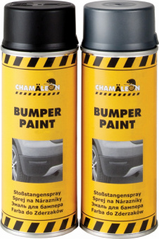 Краска в аэрозоле Chamaeleon Bumper Paint для бампера текстурная Серая 0,4л.