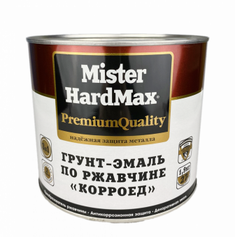 Грунт-эмаль по ржавчине Корроед Шоколадный RAL 8017, 2л (1,9кг)