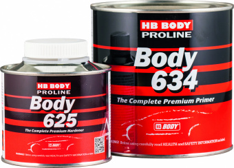 Грунт Body PROLINE 2K 634 4+1 белый 0,8л с отвердителем 625 0,2л