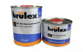 Изменение цены на лак Brulex 2K-HS Profi