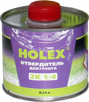 Отвердитель Holex 2К 4:1 для грунта эпоксидного, 0,25л=0,2кг