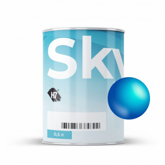 7165 MIX H7 SkyMix Blue silver for coloring синее серебро, 0,5л