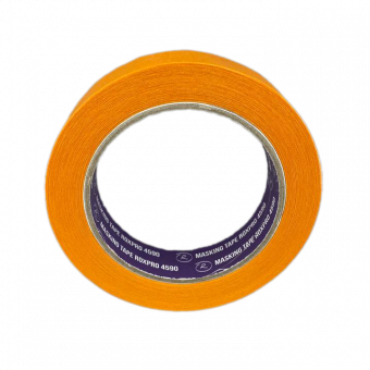 Лента малярная RoxelPro 4590 (40м24мм) оранжевая, 110 2